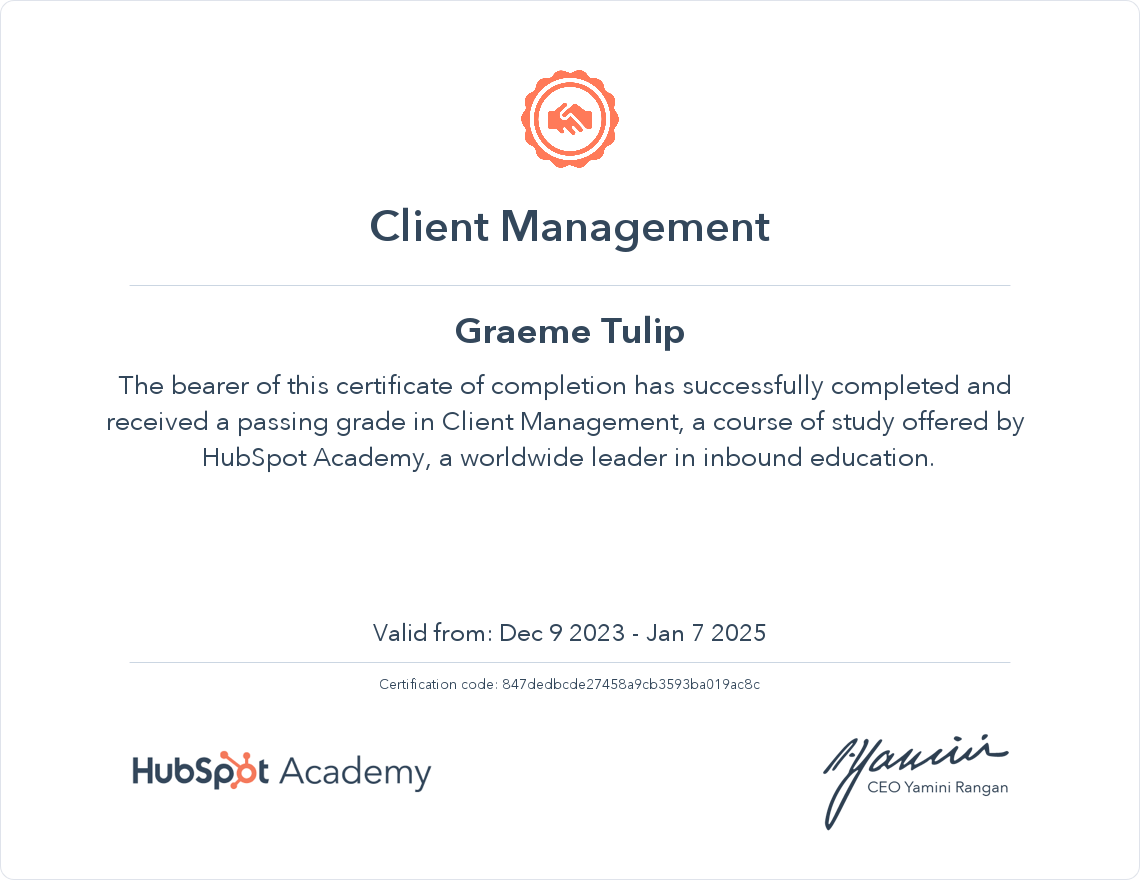Client Management